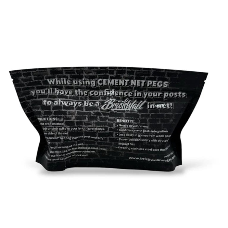 BrickWall Net Pegs - Game Ready